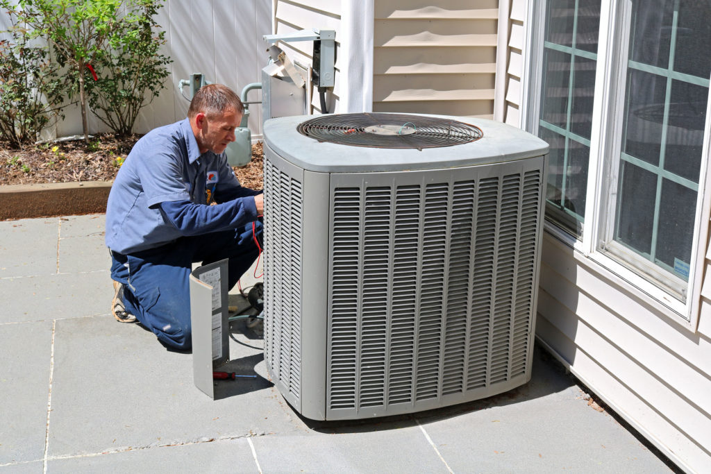 HVAC checking system checked by R&B Team member